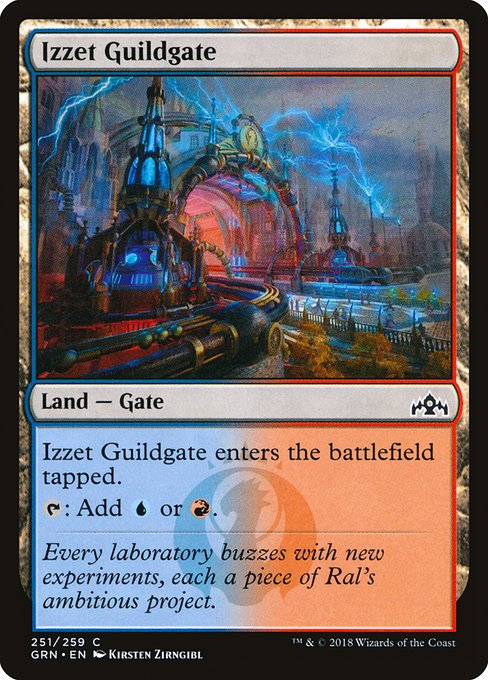 GRN: Izzet Guildgate (251) (Foil)