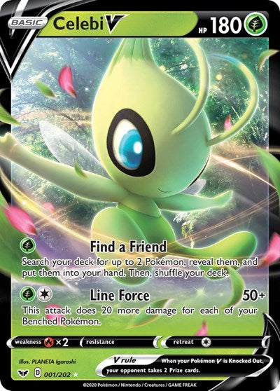 SWSH01: Celebi V (Holofoil)