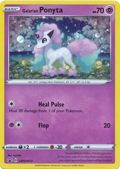 SWSD: Galarian Ponyta - SWSH013 (Holofoil)