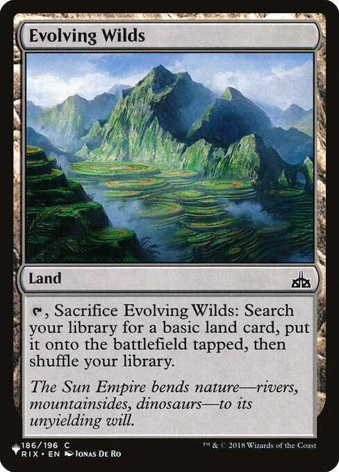 PLST: Evolving Wilds (RIX)