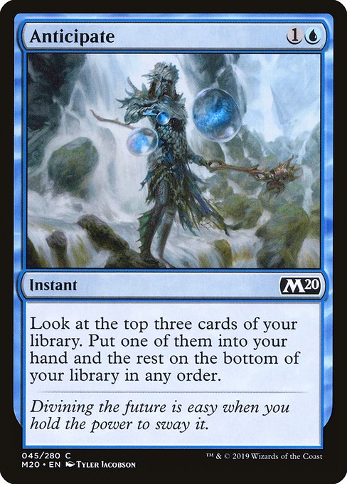 M20: Anticipate