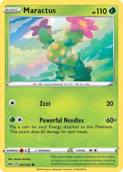 SWSH01: Maractus (Reverse Holofoil)