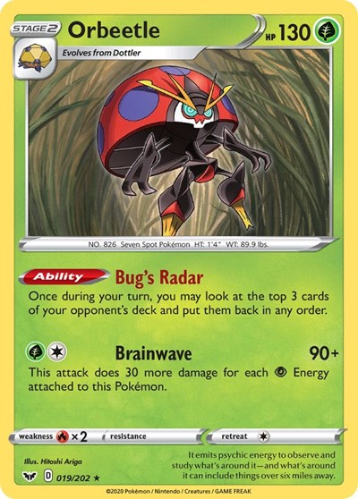 SWSH01: Orbeetle
