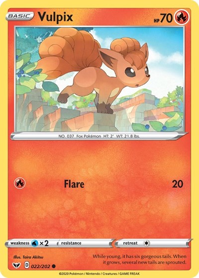 SWSH01: Vulpix