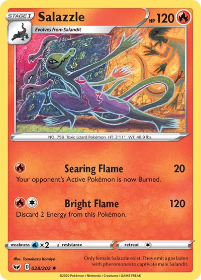SWSH01: Salazzle