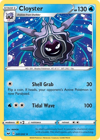 SWSH01: Cloyster
