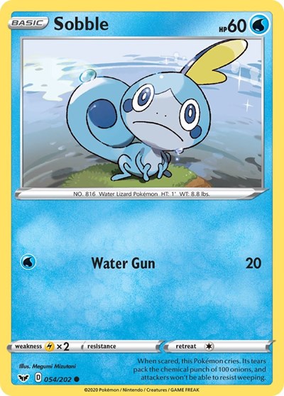 SWSH01: Sobble (054) (Reverse Holofoil)