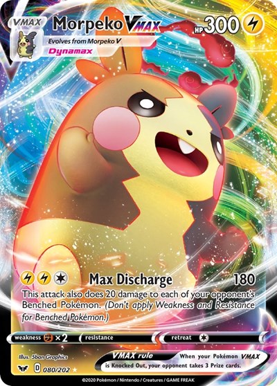 SWSH01: Morpeko VMAX (Holofoil)