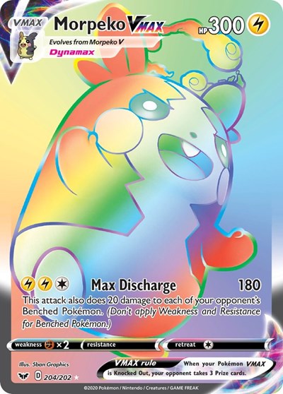 SWSH01: Morpeko VMAX (Secret) (Holofoil)