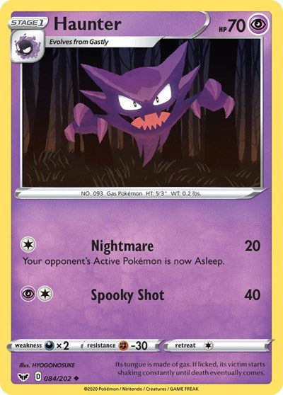 SWSH01: Haunter