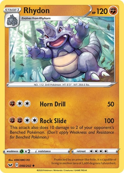 SWSH01: Rhydon