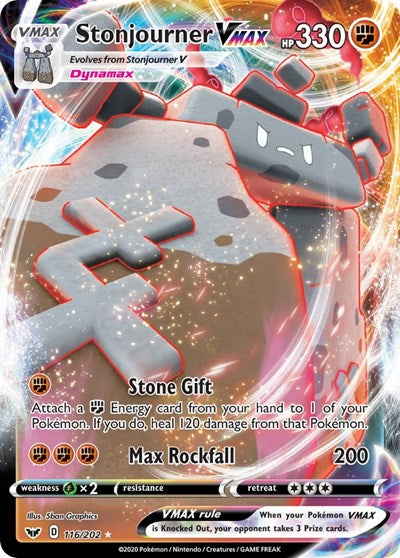 SWSH01: Stonjourner VMAX (Holofoil)