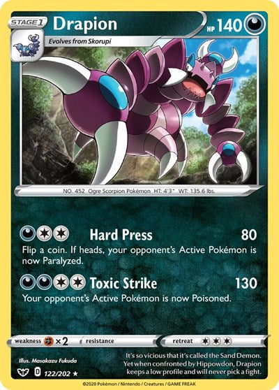 SWSH01: Drapion