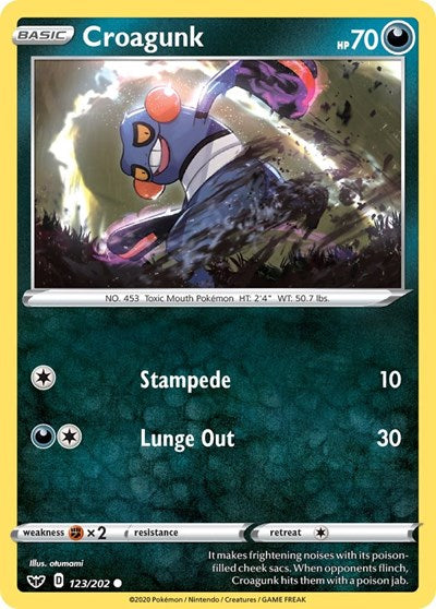 SWSH01: Croagunk
