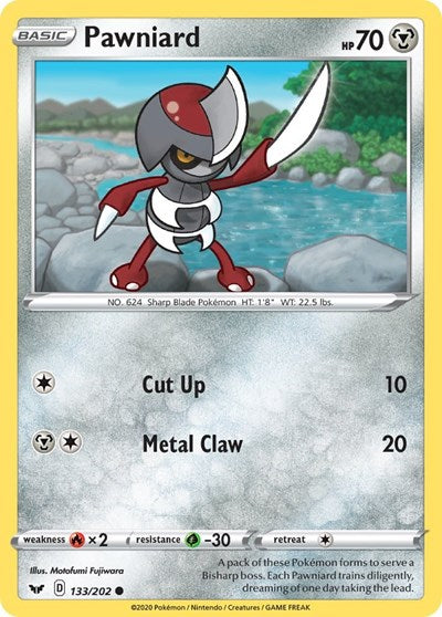 SWSH01: Pawniard (Reverse Holofoil)