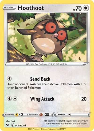 SWSH01: Hoothoot