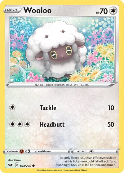SWSH01: Wooloo (153)