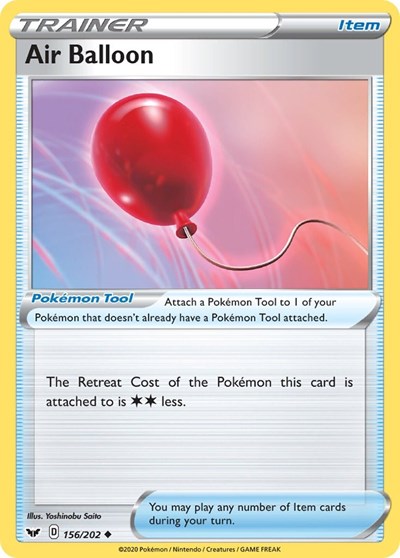 SWSH01: Air Balloon (Reverse Holofoil)