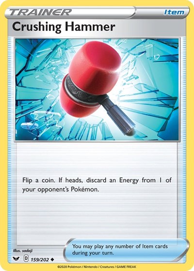 SWSH01: Crushing Hammer (Reverse Holofoil)