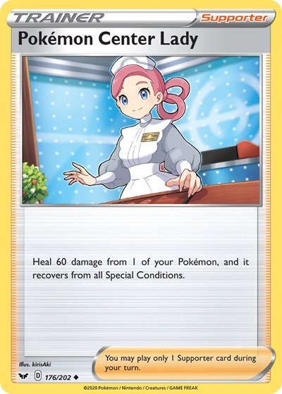 SWSH01: Pokemon Center Lady