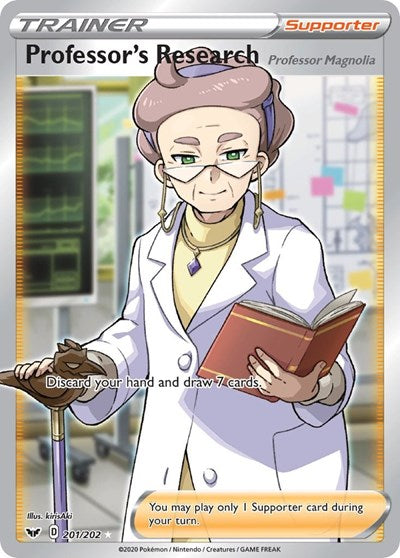 SWSH01: Professor's Research (Full Art) (Holofoil)