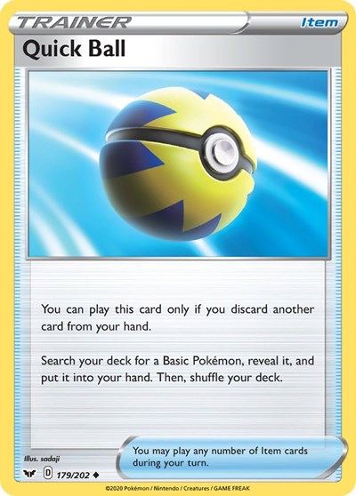 SWSH01: Quick Ball