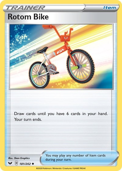 SWSH01: Rotom Bike
