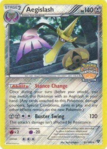 PR: Aegislash - 85/146 (Regional Championships) (Reverse Holofoil)