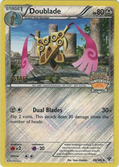 PR: Doublade - 84/146 (Regional Championships) [Staff] (Reverse Holofoil)