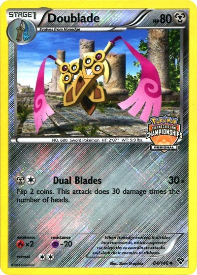 PR: Doublade - 84/146 (Regional Championships) (Reverse Holofoil)