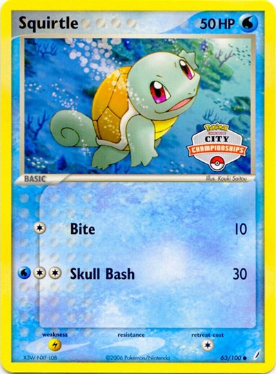 PR: Squirtle - 63/100 (City Championships)