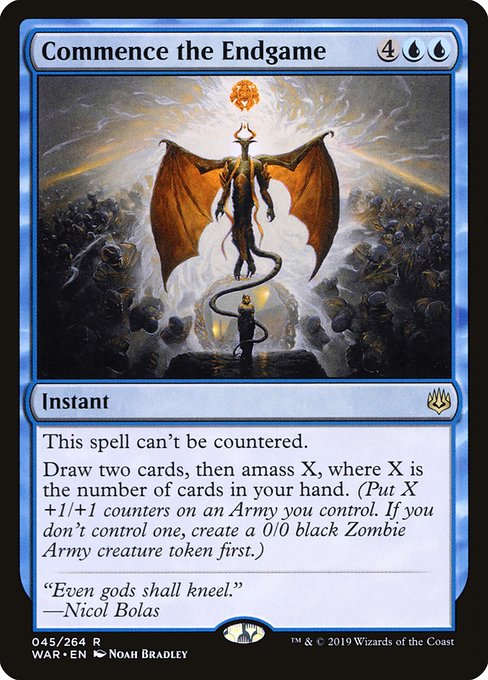 WAR: Commence the Endgame (Foil)