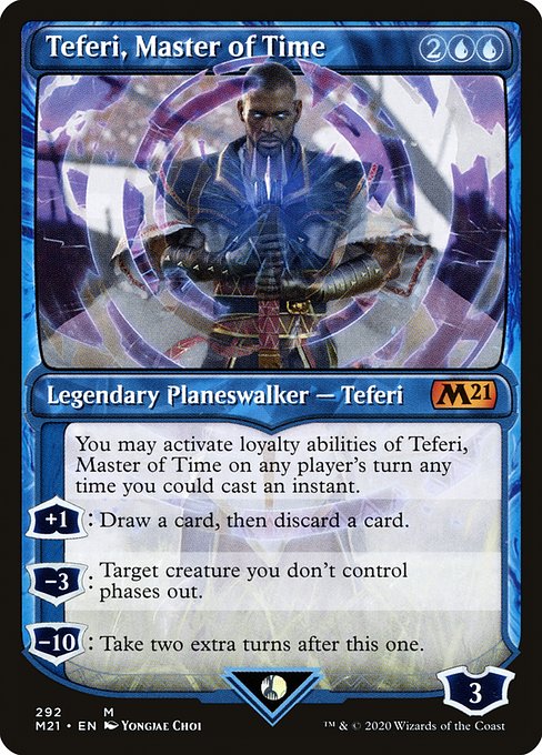 M21: Teferi, Master of Time (Showcase) (292) (Foil)