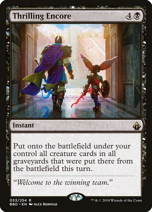 BBD: Thrilling Encore (Foil)