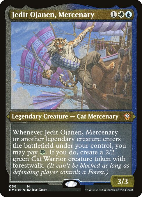 DMC: Jedit Ojanen, Mercenary (Foil Etched)