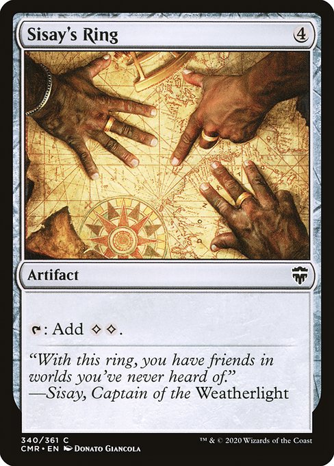 CMR: Sisay's Ring (Foil)