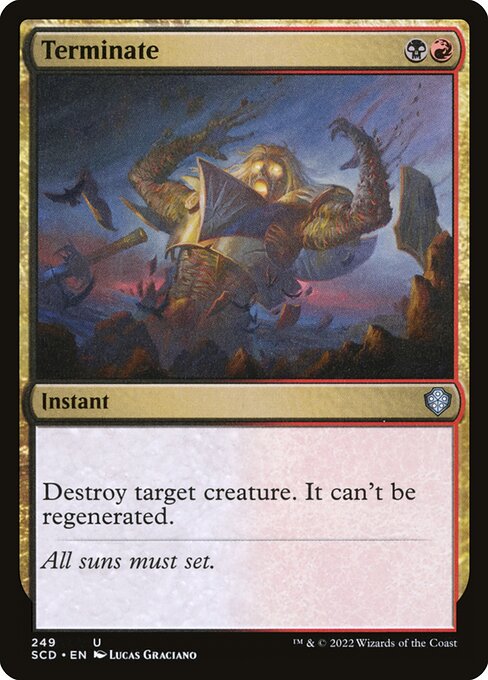 SCD: Terminate