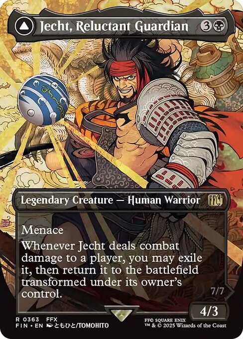 FIN: Jecht, Reluctant Guardian (Borderless) (Foil)