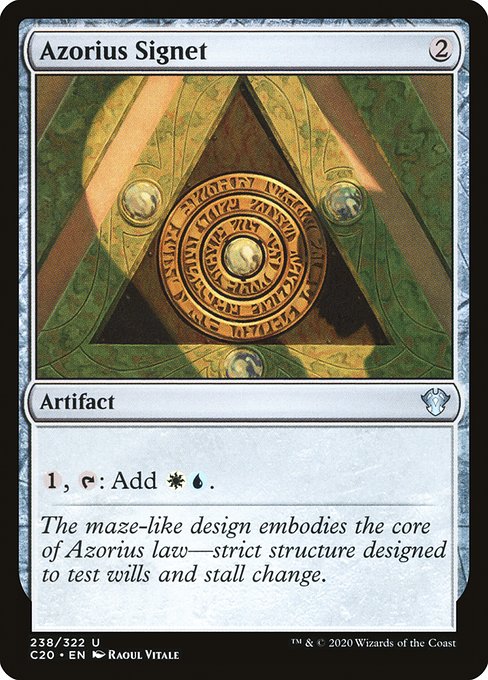 C20: Azorius Signet