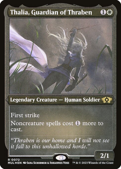 MUL: Thalia, Guardian of Thraben (Foil Etched)