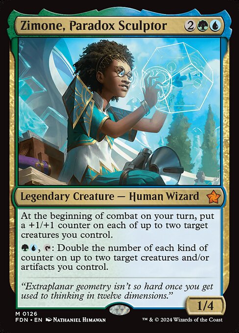 FDN: Zimone, Paradox Sculptor (Foil)