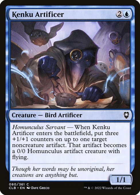 CLB: Kenku Artificer (Foil)