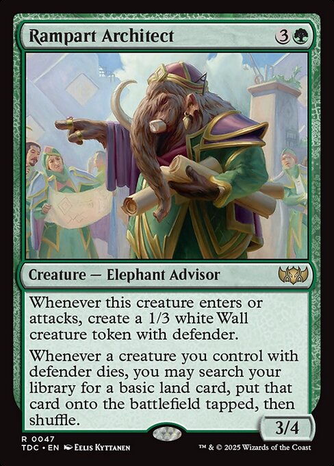 TDC: Rampart Architect