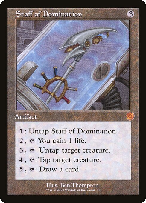 BRR: Staff of Domination (Foil)