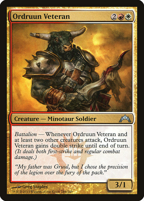 GTC: Ordruun Veteran