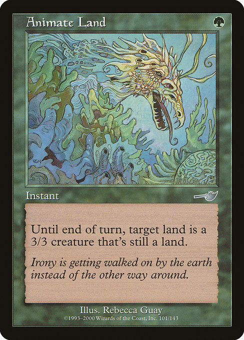 NEM: Animate Land (Foil)