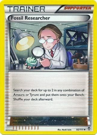MCAP: Fossil Researcher - 92/111 (Cosmos Holo) (Holofoil)