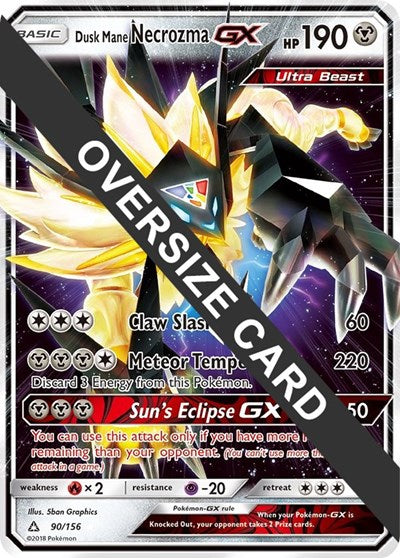 PR: Dusk Mane Necrozma GX - 90/156 (Holofoil)