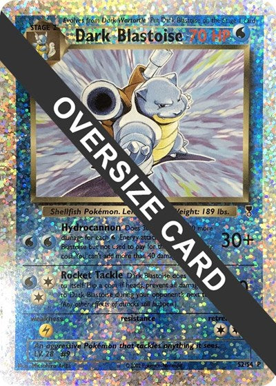PR: Dark Blastoise - S2/S4 (Box Topper) (Reverse Holofoil)