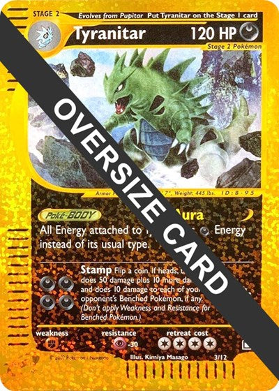 PR: Tyranitar - 3/12 (Reverse Holofoil)
